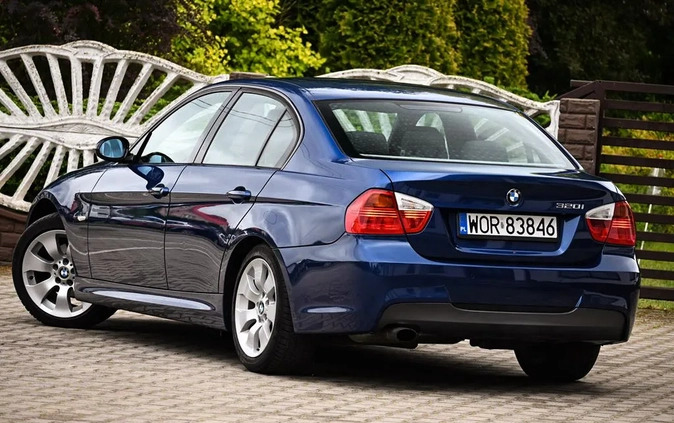 BMW Seria 3 cena 28900 przebieg: 210056, rok produkcji 2007 z Gostyń małe 497